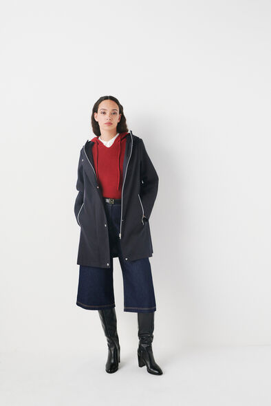 manteau gvenard bleu marine femme Manteau gvenard bleu marine femme
