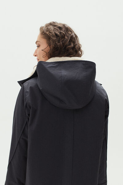 parka ernest bleu marine femme