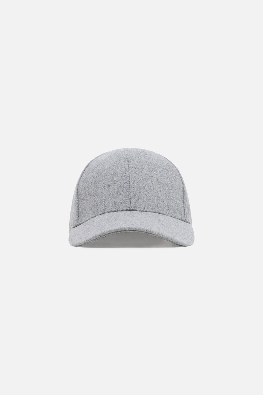 Casquette Boston gris clair femme