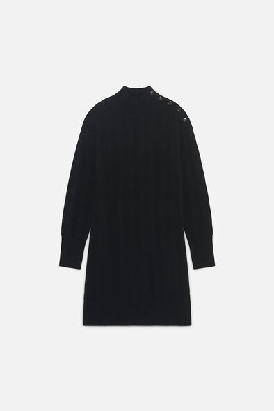 Robe Rmaeva 100% laine noir femme