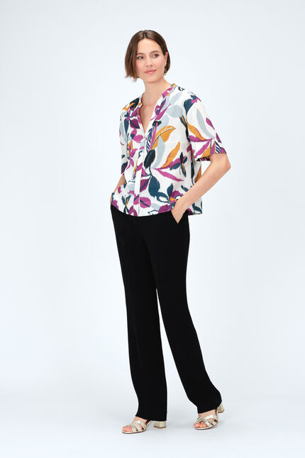 Chemise carola2 prune femme