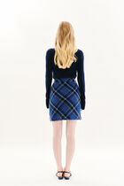 Japoline skirt electric blue woman