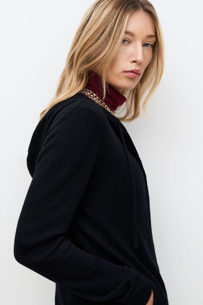 Vest Basila zwart vrouw