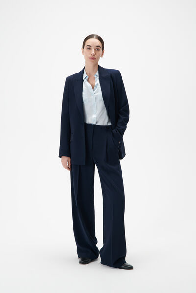 Giacca violene blu navy donna