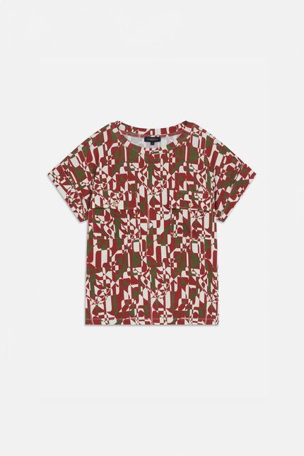 T-shirt tjacques vert femme