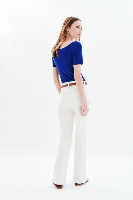 Pantalon Pelley2 blanc femme