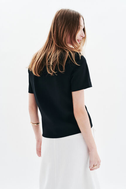 T-shirt Thuga noir femme