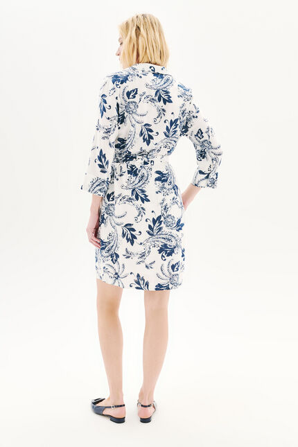 Robe Rlaurane ivoire femme