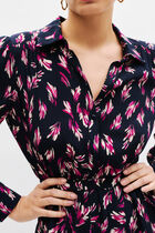 Rubby dress navy blue woman