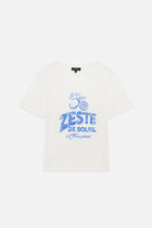 Tcitron t-shirt ecru woman