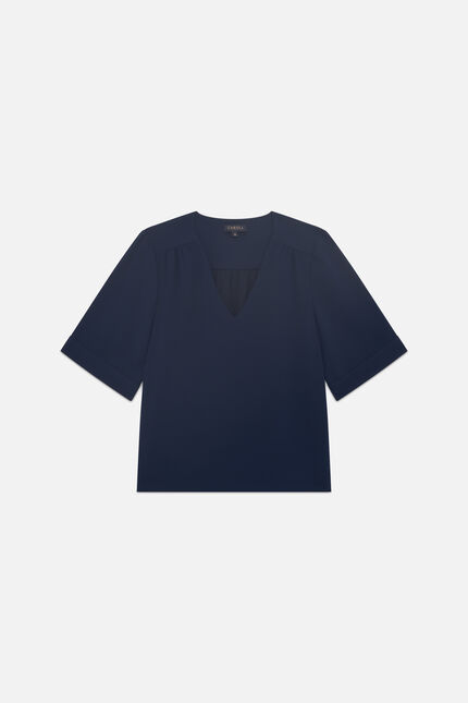 Blouse Cnoe bleu marine femme