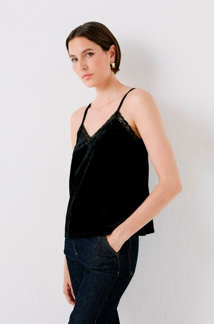 T-shirt tamarin nero donna