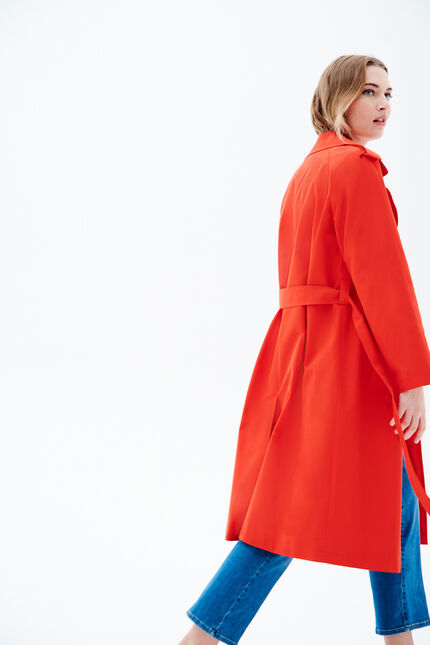 Trench gtramontane rouge femme