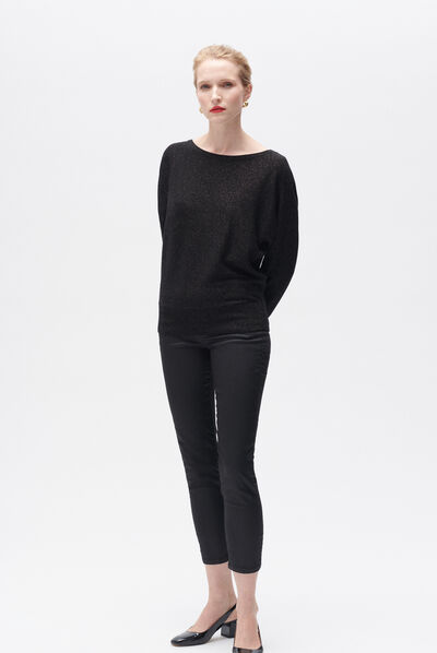 Pull miu noir femme
