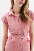 Remila dress burgundy woman