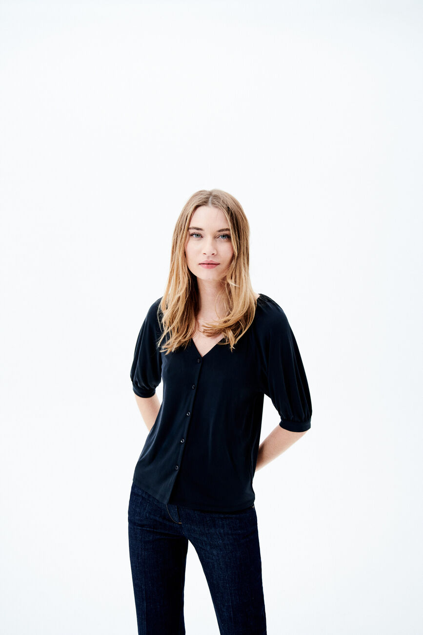 T-shirt tenry noir femme