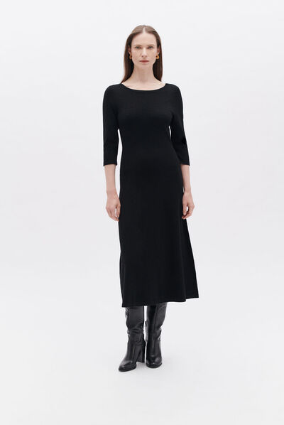 Robe rabia noir femme