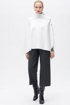 helvira poncho ivory woman