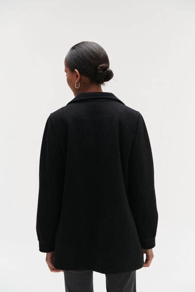 manteau mathilde noir femme noir femme