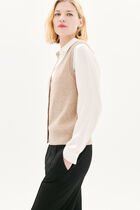 milou cardigan light brown woman