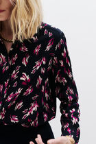 Cubby shirt navy blue woman