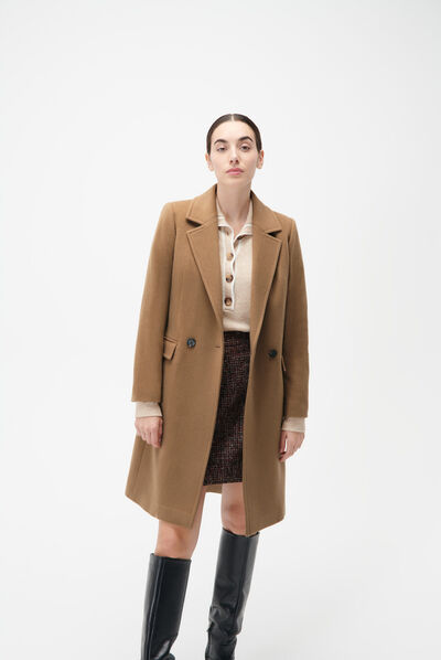 Jas Gregory camel vrouw