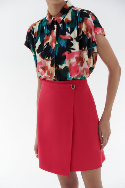 Jupe juliana rose fushia femme