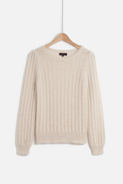pull natasha ivoire femme