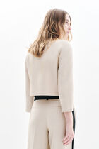 Vambras jacket sand woman