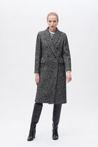 Ganix coat dark grey woman