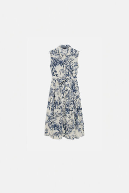 Vestito rbetty blu navy donna