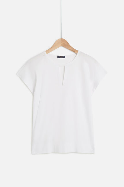 T-shirt Tilda bianco donna