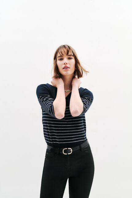 T-shir Tolympia blu navy donna