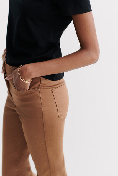Pantalón Tony B cámel mujer