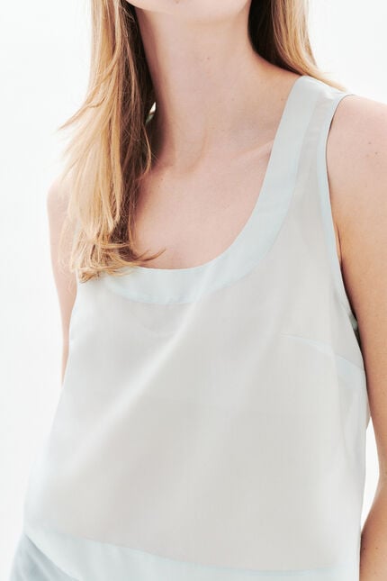 Chemise Cindy bleu gris femme