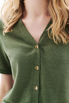 tvacances t-shirt khaki green woman