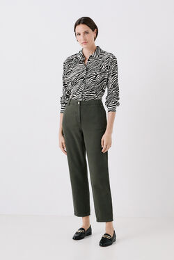 Pantalon palmir vert clair femme