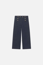 Paolinodenim trousers raw denim woman