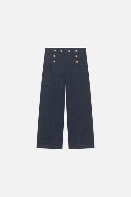 Pantalon Paolinodenim denim brut femme