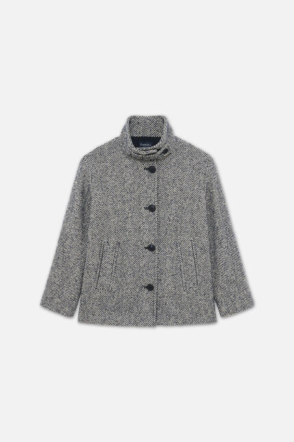 Manteau Gomain noir femme