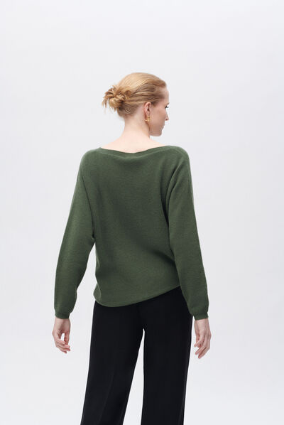 pull maïwen vert clair femme