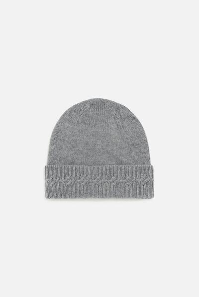 Bonnet ben gris fonce femme