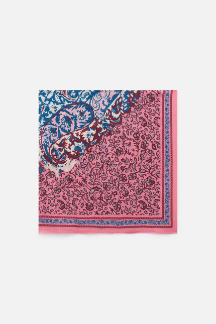 Foulard lallie rose femme