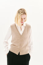milou cardigan light brown woman