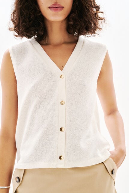 Tweekend T-shirt ecru vrouw