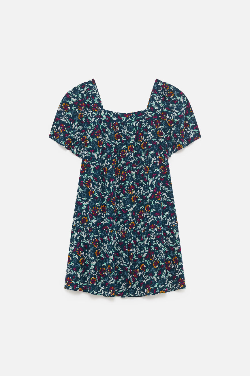 Robe rilem vert menthe femme