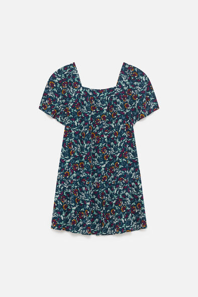 Robe rilem vert menthe femme
