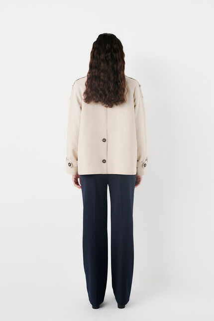 Trench gourmand sable femme