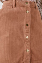 Skirt jacotte camel woman
