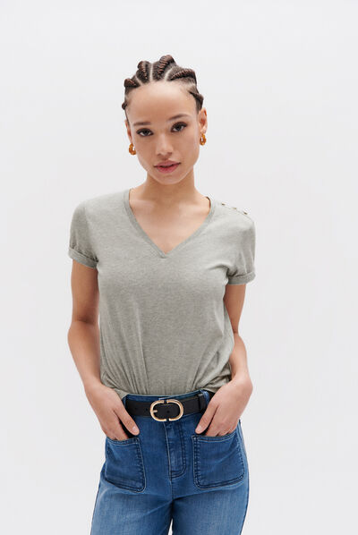 t-shirt manon gris femme